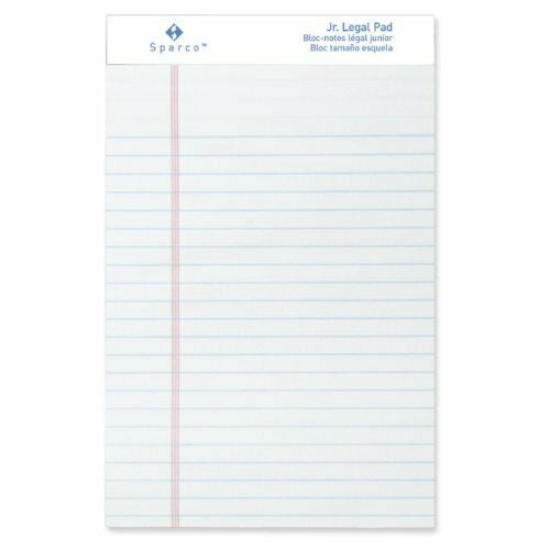 Sparco Rose Legal Ruled Pads